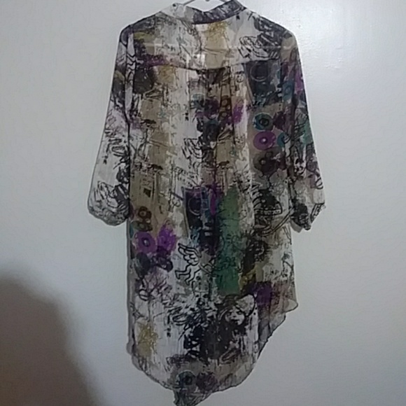 Chiffon dress - Picture 2 of 3